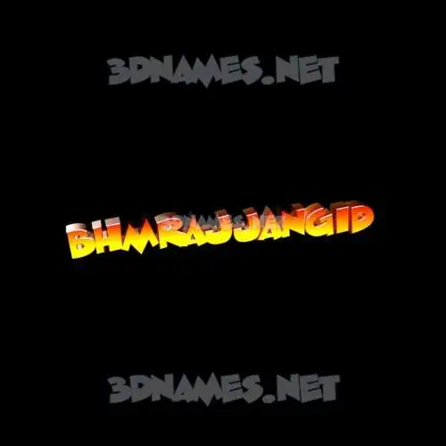 bhmrajjangid in Black Background style - 3D name wallpaper bhmrajjangid in Black Background style - 3D name wallpaper