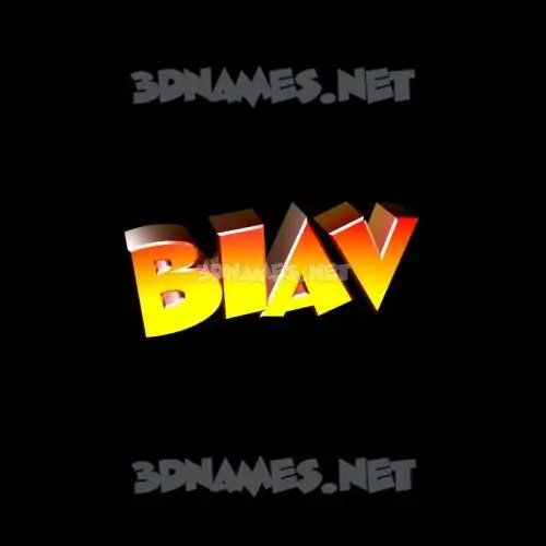 biav in Black Background style - 3D name wallpaper biav in Black Background style - 3D name wallpaper
