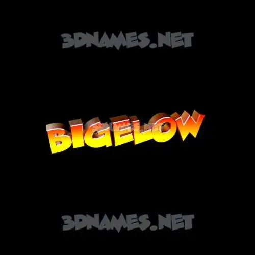 bigelow in Black Background style - 3D name wallpaper bigelow in Black Background style - 3D name wallpaper