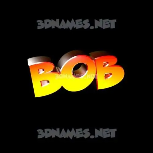 bob in Black Background style - 3D name wallpaper bob in Black Background style - 3D name wallpaper