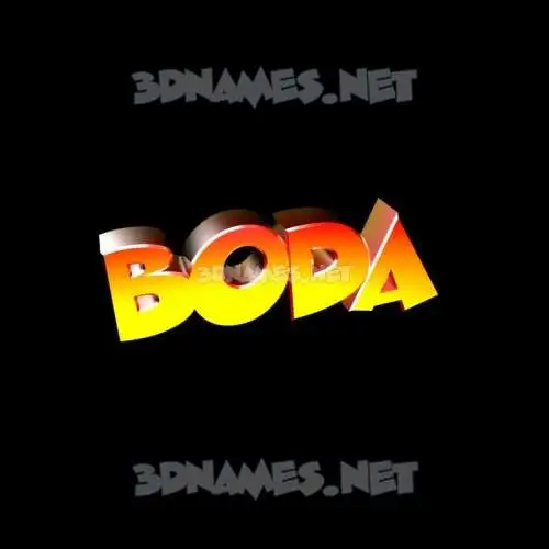 boda in Black Background style - 3D name wallpaper boda in Black Background style - 3D name wallpaper