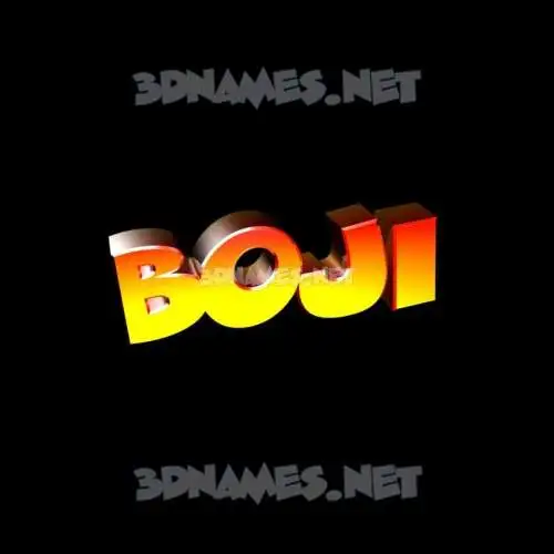 boji in Black Background style - 3D name wallpaper boji in Black Background style - 3D name wallpaper