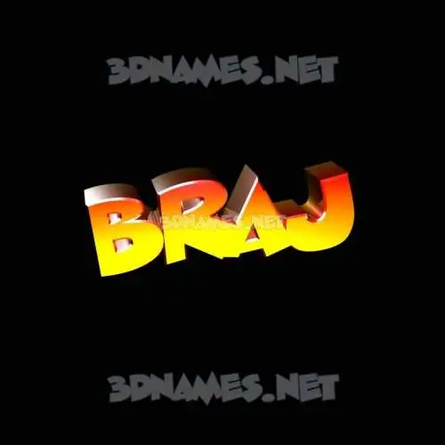 braj in Black Background style - 3D name wallpaper braj in Black Background style - 3D name wallpaper