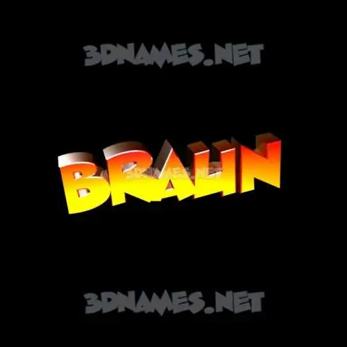 braun in Black Background style - 3D name wallpaper braun in Black Background style - 3D name wallpaper