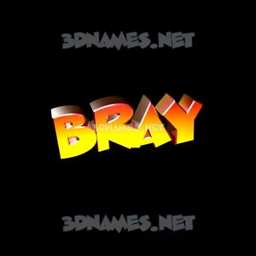 bray in Black Background style - 3D name wallpaper bray in Black Background style - 3D name wallpaper