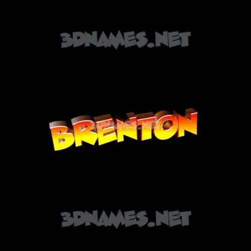brenton in Black Background style - 3D name wallpaper brenton in Black Background style - 3D name wallpaper