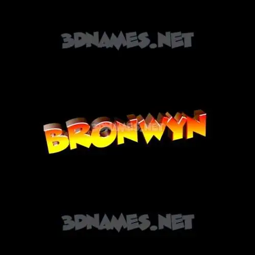 bronwyn in Black Background style - 3D name wallpaper bronwyn in Black Background style - 3D name wallpaper