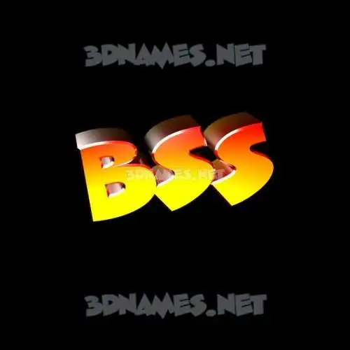 bss in Black Background style - 3D name wallpaper bss in Black Background style - 3D name wallpaper