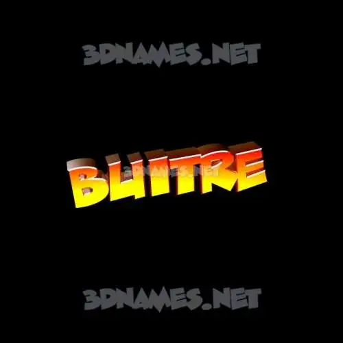buitre in Black Background style - 3D name wallpaper
