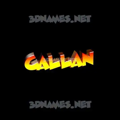 callan in Black Background style - 3D name wallpaper callan in Black Background style - 3D name wallpaper