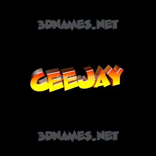 ceejay in Black Background style - 3D name wallpaper ceejay in Black Background style - 3D name wallpaper