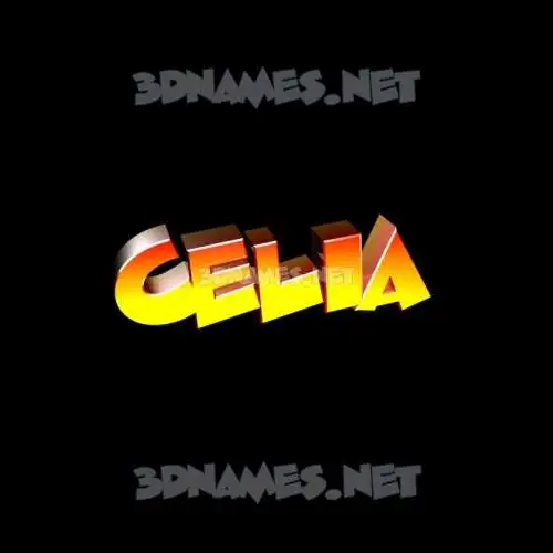celia in Black Background style - 3D name wallpaper celia in Black Background style - 3D name wallpaper