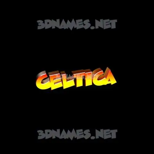 celtica in Black Background style - 3D name wallpaper celtica in Black Background style - 3D name wallpaper