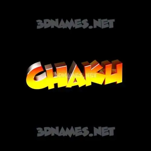 chaku in Black Background style - 3D name wallpaper chaku in Black Background style - 3D name wallpaper