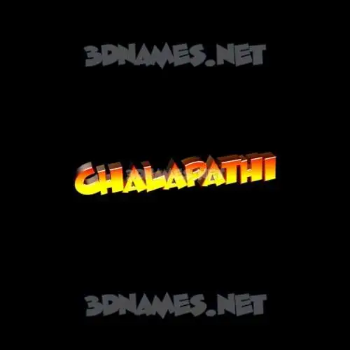 chalapathi in Black Background style - 3D name wallpaper chalapathi in Black Background style - 3D name wallpaper
