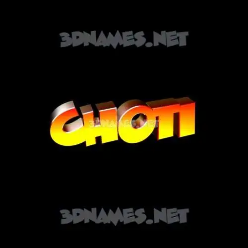 choti in Black Background style - 3D name wallpaper choti in Black Background style - 3D name wallpaper