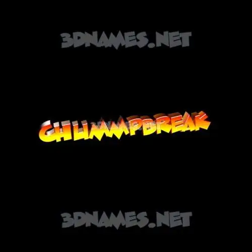 chummpbreak in Black Background style - 3D name wallpaper chummpbreak in Black Background style - 3D name wallpaper