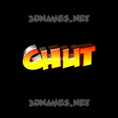 chut in Black Background style - 3D name wallpaper chut in Black Background style - 3D name wallpaper