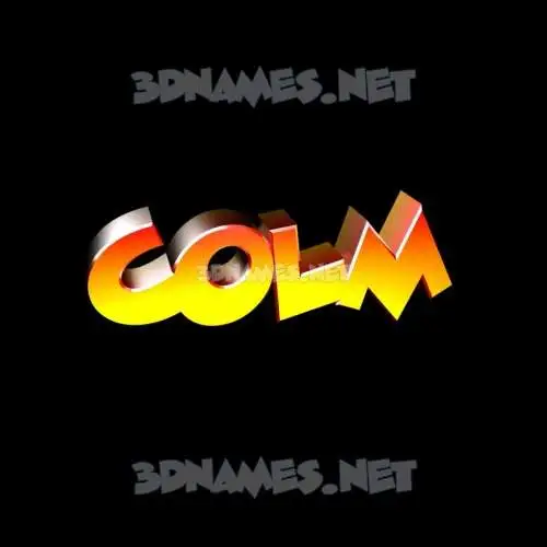 colm in Black Background style - 3D name wallpaper colm in Black Background style - 3D name wallpaper