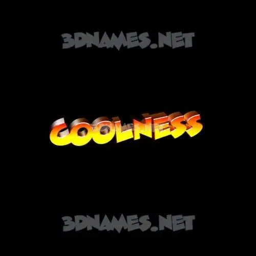 coolness in Black Background style - 3D name wallpaper coolness in Black Background style - 3D name wallpaper