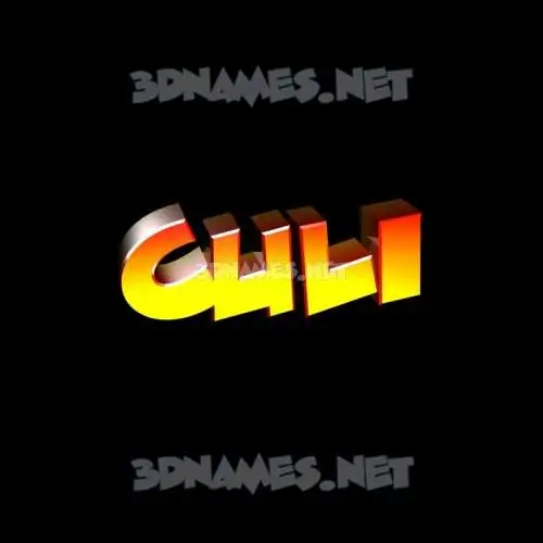culi in Black Background style - 3D name wallpaper culi in Black Background style - 3D name wallpaper