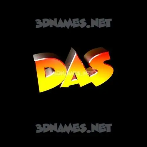das in Black Background style - 3D name wallpaper das in Black Background style - 3D name wallpaper