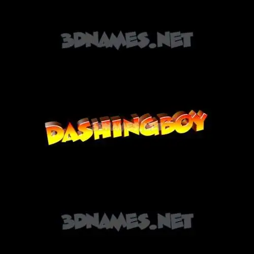 dashingboy in Black Background style - 3D name wallpaper dashingboy in Black Background style - 3D name wallpaper