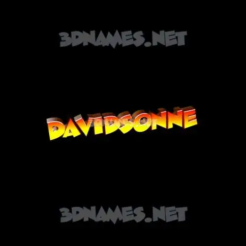 davidsonne in Black Background style - 3D name wallpaper davidsonne in Black Background style - 3D name wallpaper