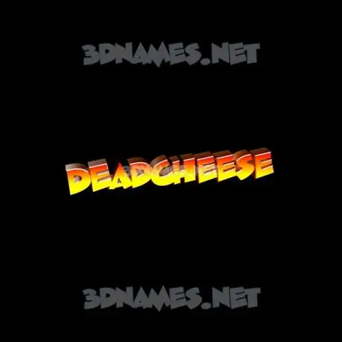 deadcheese in Black Background style - 3D name wallpaper deadcheese in Black Background style - 3D name wallpaper