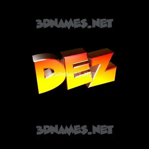 dez in Black Background style - 3D name wallpaper dez in Black Background style - 3D name wallpaper