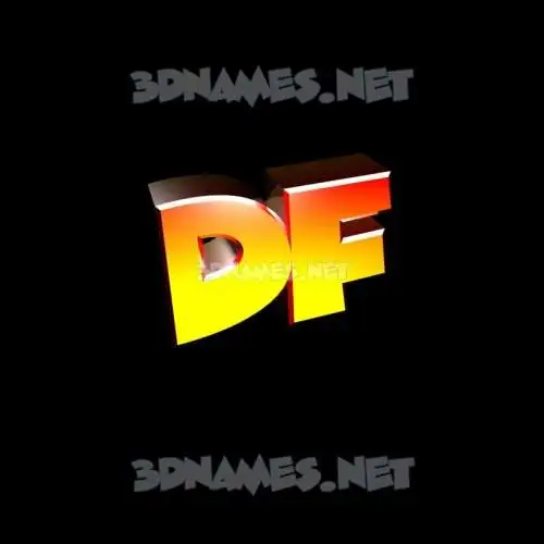 df in Black Background style - 3D name wallpaper df in Black Background style - 3D name wallpaper