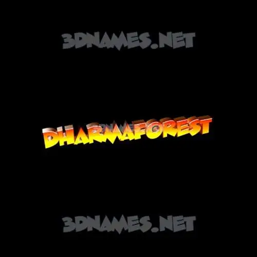 dharmaforest in Black Background style - 3D name wallpaper dharmaforest in Black Background style - 3D name wallpaper
