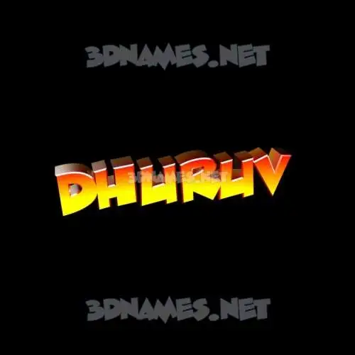 dhuruv in Black Background style - 3D name wallpaper dhuruv in Black Background style - 3D name wallpaper