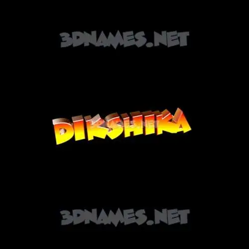 dikshika in Black Background style - 3D name wallpaper dikshika in Black Background style - 3D name wallpaper