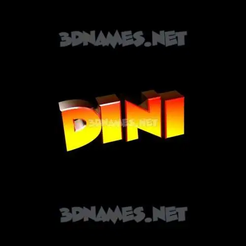 dini in Black Background style - 3D name wallpaper dini in Black Background style - 3D name wallpaper
