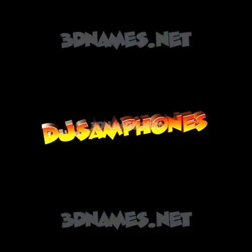 djsamphones in Black Background style - 3D name wallpaper djsamphones in Black Background style - 3D name wallpaper