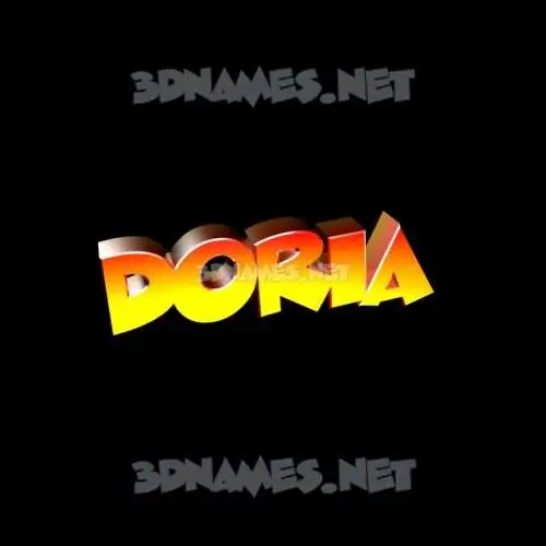 doria in Black Background style - 3D name wallpaper doria in Black Background style - 3D name wallpaper