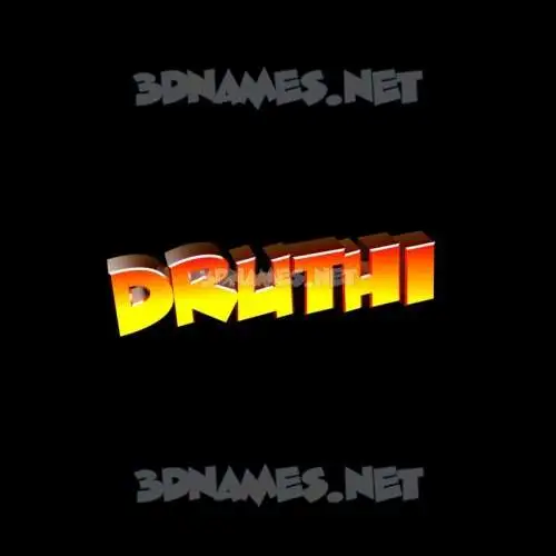druthi in Black Background style - 3D name wallpaper druthi in Black Background style - 3D name wallpaper