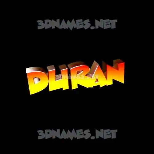 duran in Black Background style - 3D name wallpaper duran in Black Background style - 3D name wallpaper