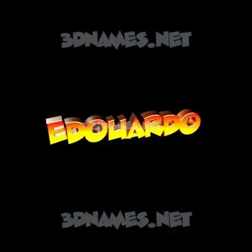 edouardo in Black Background style - 3D name wallpaper edouardo in Black Background style - 3D name wallpaper