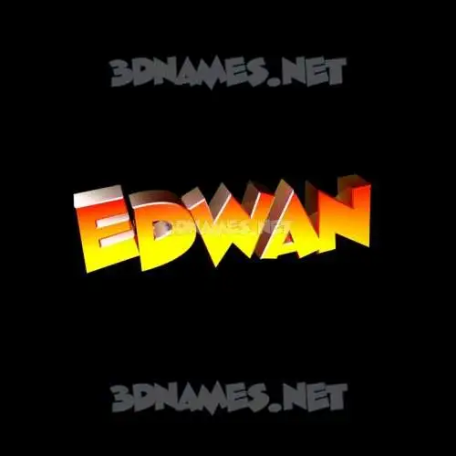 edwan in Black Background style - 3D name wallpaper edwan in Black Background style - 3D name wallpaper
