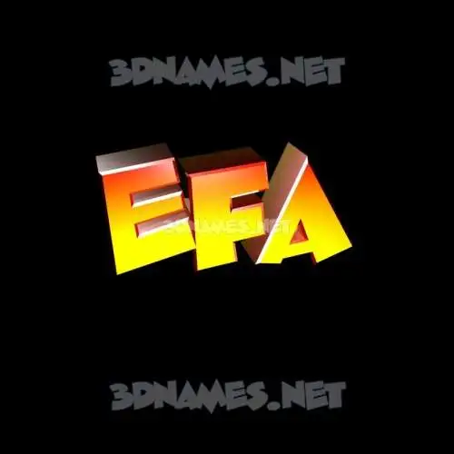 efa in Black Background style - 3D name wallpaper efa in Black Background style - 3D name wallpaper