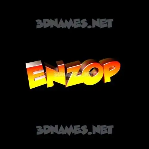 enzop in Black Background style - 3D name wallpaper enzop in Black Background style - 3D name wallpaper