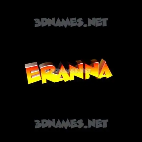 eranna in Black Background style - 3D name wallpaper eranna in Black Background style - 3D name wallpaper