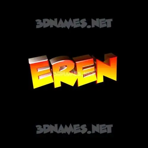 eren in Black Background style - 3D name wallpaper eren in Black Background style - 3D name wallpaper