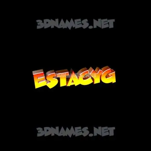 estacyg in Black Background style - 3D name wallpaper estacyg in Black Background style - 3D name wallpaper