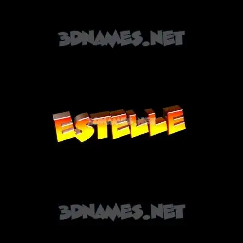 estelle in Black Background style - 3D name wallpaper estelle in Black Background style - 3D name wallpaper