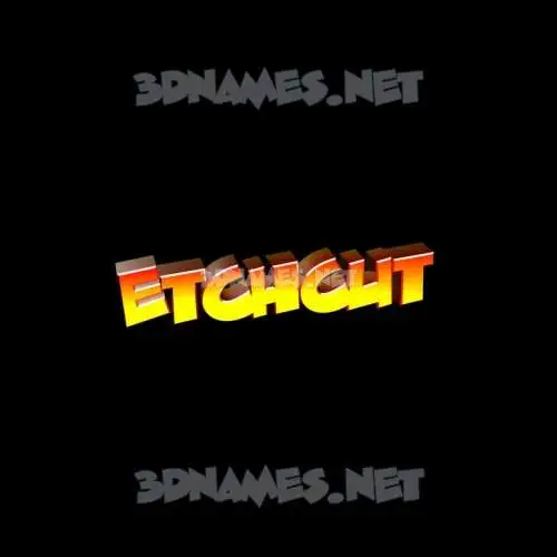 etchcut in Black Background style - 3D name wallpaper etchcut in Black Background style - 3D name wallpaper