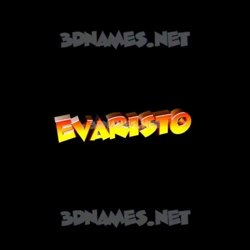 evaristo in Black Background style - 3D name wallpaper evaristo in Black Background style - 3D name wallpaper