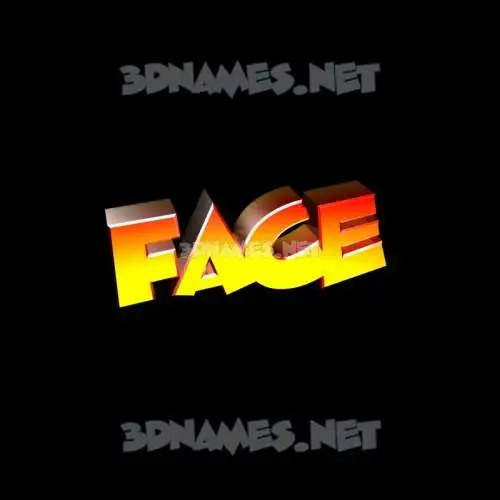 face in Black Background style - 3D name wallpaper face in Black Background style - 3D name wallpaper